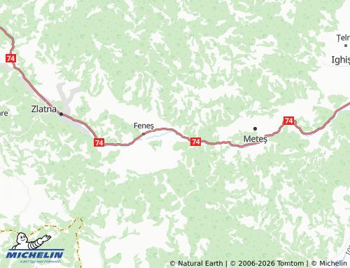 Mappa MICHELIN Presaca Ampoiului - ViaMichelin