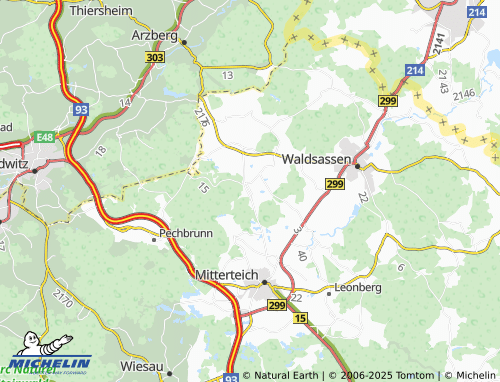 Mapa MICHELIN Rosenbühl - ViaMichelin