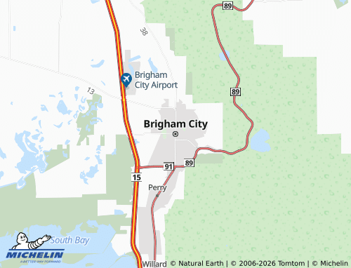 Mapa MICHELIN Brigham City - ViaMichelin