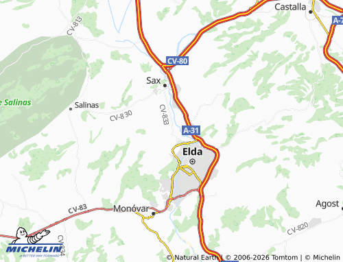 Mappa MICHELIN Torreta - ViaMichelin