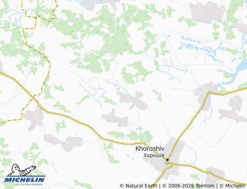 Mapa MICHELIN Dashynka - ViaMichelin