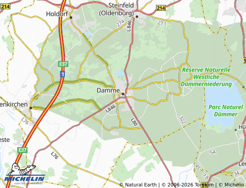 MICHELIN Damme map - ViaMichelin