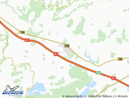Mappa MICHELIN Viduklės seniūnija - ViaMichelin