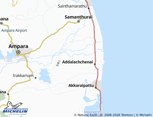 Mappa MICHELIN Oluvil 01 - ViaMichelin
