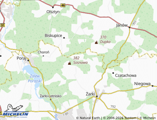 Mappa MICHELIN Zaborze - ViaMichelin