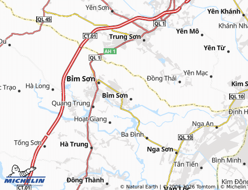 Mapa MICHELIN Đông Sơn - ViaMichelin