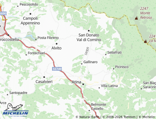 Mapa MICHELIN Le Cese - ViaMichelin
