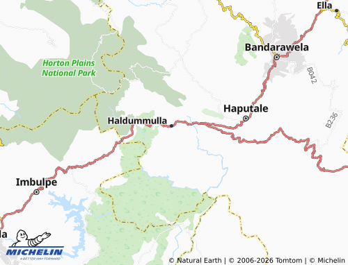 MICHELIN Kithulgahaarawa map - ViaMichelin
