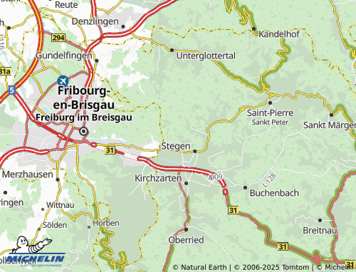 MICHELIN Wittental map - ViaMichelin