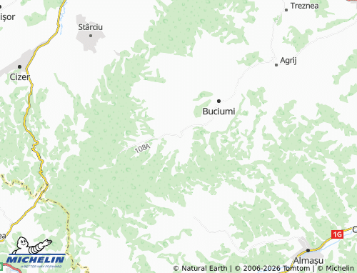 Carte MICHELIN Bogdana - ViaMichelin