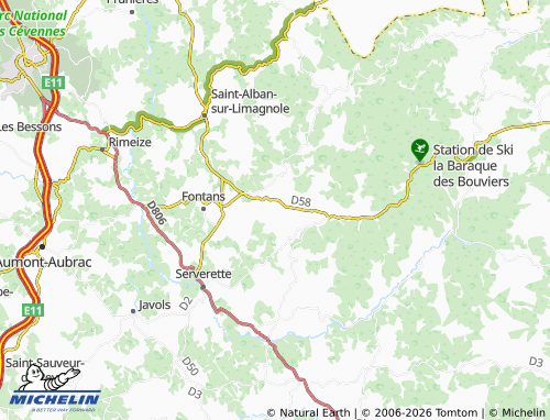 Mapa MICHELIN La Roche - ViaMichelin