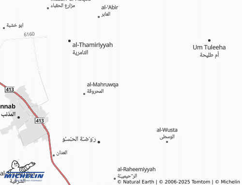 Carte MICHELIN Zahlawla - ViaMichelin