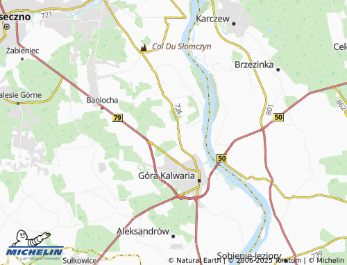 MICHELIN Wólka Załęska map - ViaMichelin