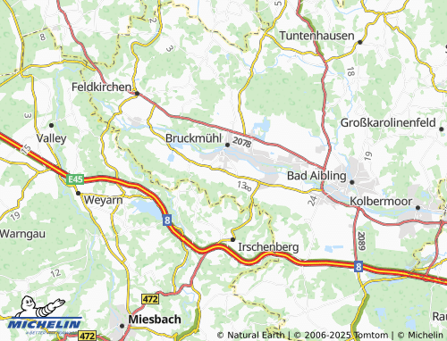 Mappa MICHELIN Thalham - ViaMichelin