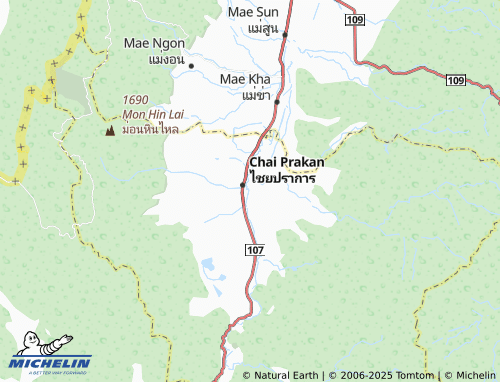 MICHELIN Si Dong Yen map - ViaMichelin