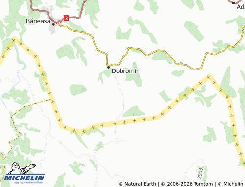 Mappa MICHELIN Dobromiru Din Deal - ViaMichelin