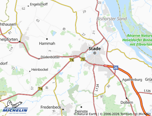 MICHELIN Perlberg map - ViaMichelin