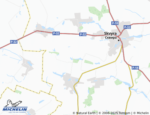 MICHELIN Yamy map - ViaMichelin