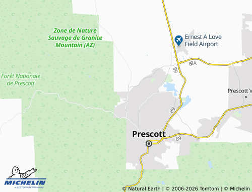 Mapa MICHELIN Williamson - ViaMichelin
