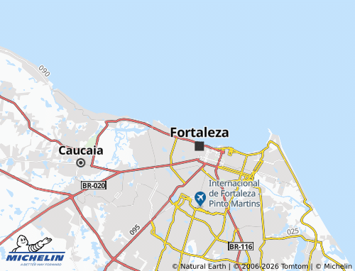 Mappa MICHELIN Cristo Redentor - ViaMichelin