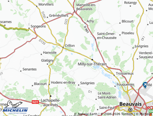 MICHELIN La Motte map - ViaMichelin