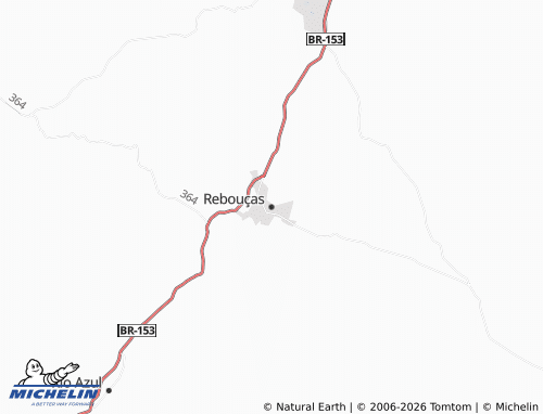 Mapa MICHELIN Rebouças - ViaMichelin