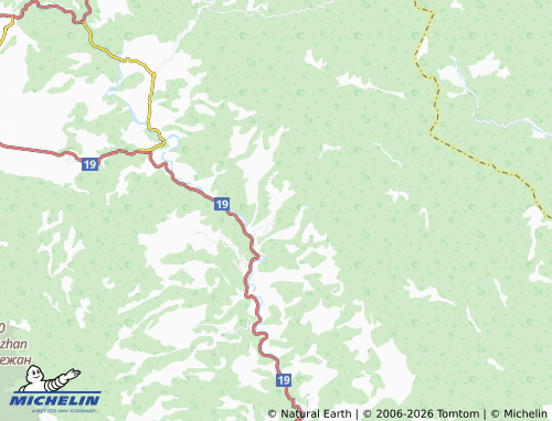 MICHELIN-Landkarte Gostun - ViaMichelin