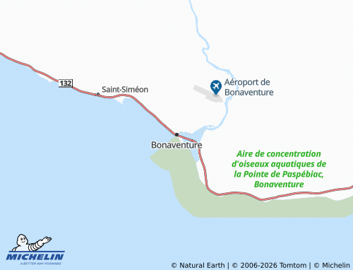 Kaart MICHELIN Bonaventure - ViaMichelin