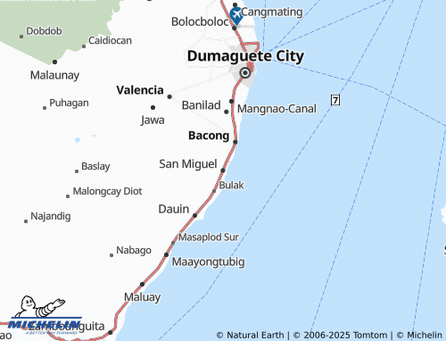 MICHELIN San Miguel map - ViaMichelin