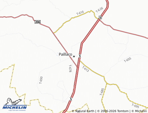 Mappa MICHELIN Paillaco - ViaMichelin