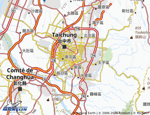 Mappa MICHELIN xi qu - ViaMichelin