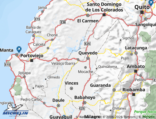 Mapa MICHELIN El Empalme - ViaMichelin