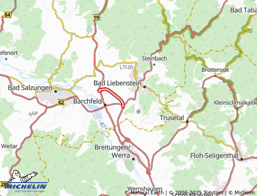 MICHELIN-Landkarte Marienthal - ViaMichelin
