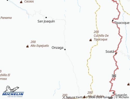 Carte MICHELIN Onzaga - ViaMichelin