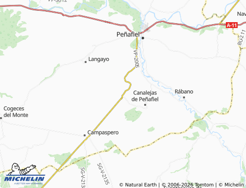 Mappa MICHELIN Fompedraza - ViaMichelin