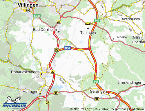 MICHELIN Heidenhofen map - ViaMichelin