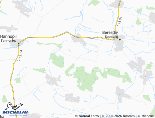 MICHELIN Nohachivka map - ViaMichelin
