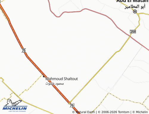 Mapa MICHELIN al-Tafteesh Raqm 14 - ViaMichelin