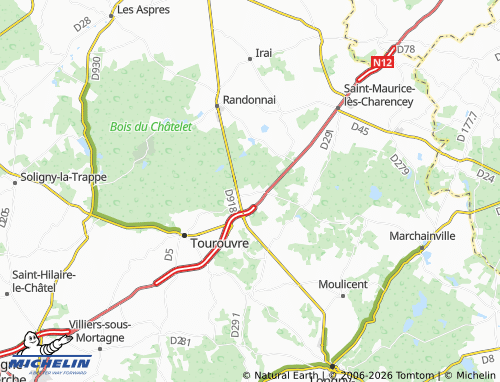 MICHELIN La Ventrouze map - ViaMichelin