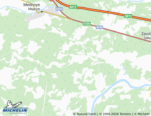 Carte MICHELIN Novinki - ViaMichelin