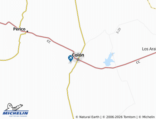 MICHELIN Colón map - ViaMichelin