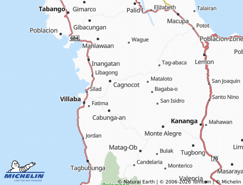 MICHELIN Calbugos map - ViaMichelin