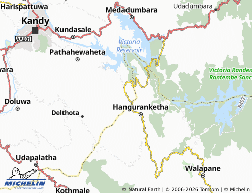 Mappa MICHELIN Unuvinna West - ViaMichelin
