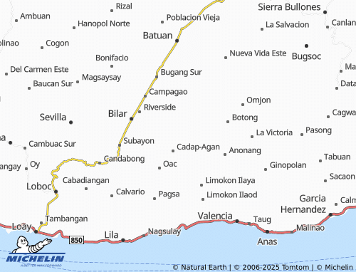 MICHELIN Canhayupon map - ViaMichelin