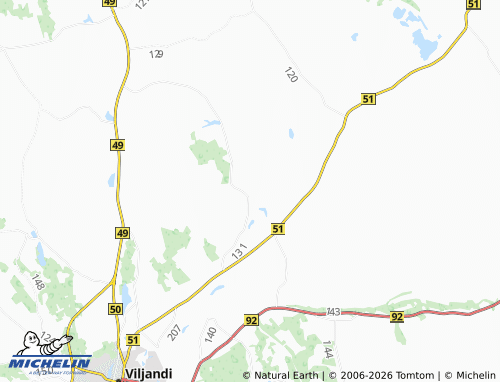 Mappa MICHELIN Saarepeedi - ViaMichelin