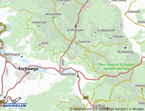 MICHELIN Bebendorf map - ViaMichelin