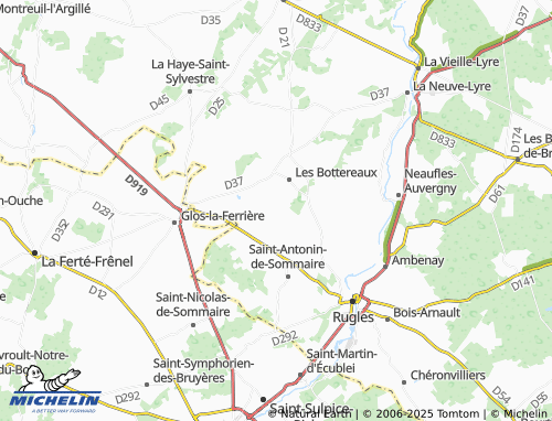 Carte MICHELIN Le Bout au Grain - ViaMichelin