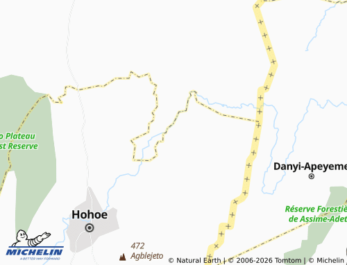 MICHELIN Kwasikofe map - ViaMichelin