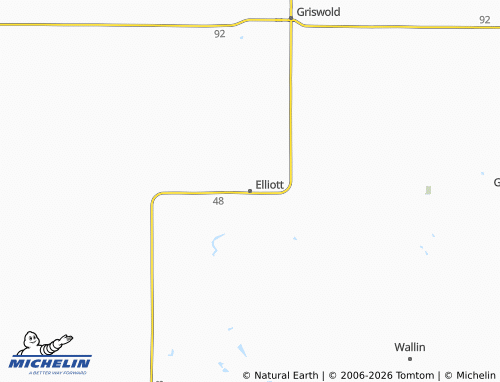 Mappa MICHELIN Elliott - ViaMichelin