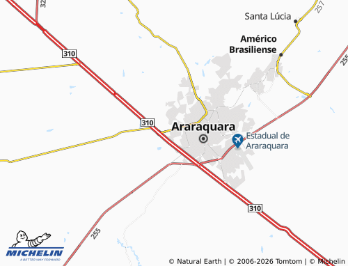 Mapa MICHELIN Parque Laranjeiras - ViaMichelin